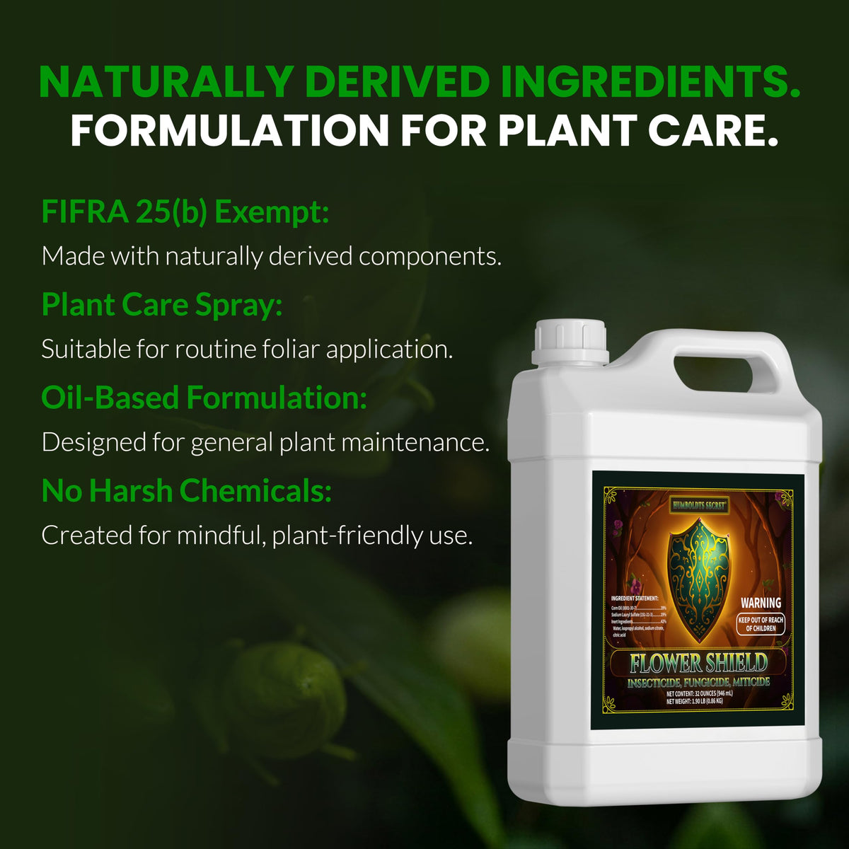 Humboldts Secret Flower Shield Plant Care Spray