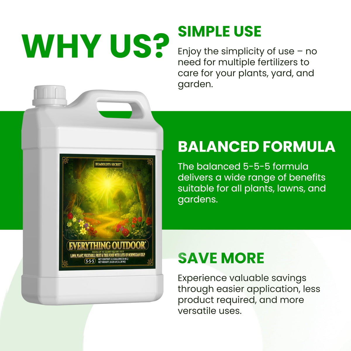 Humboldts Secret Everything Outdoor Plant Fertilizer