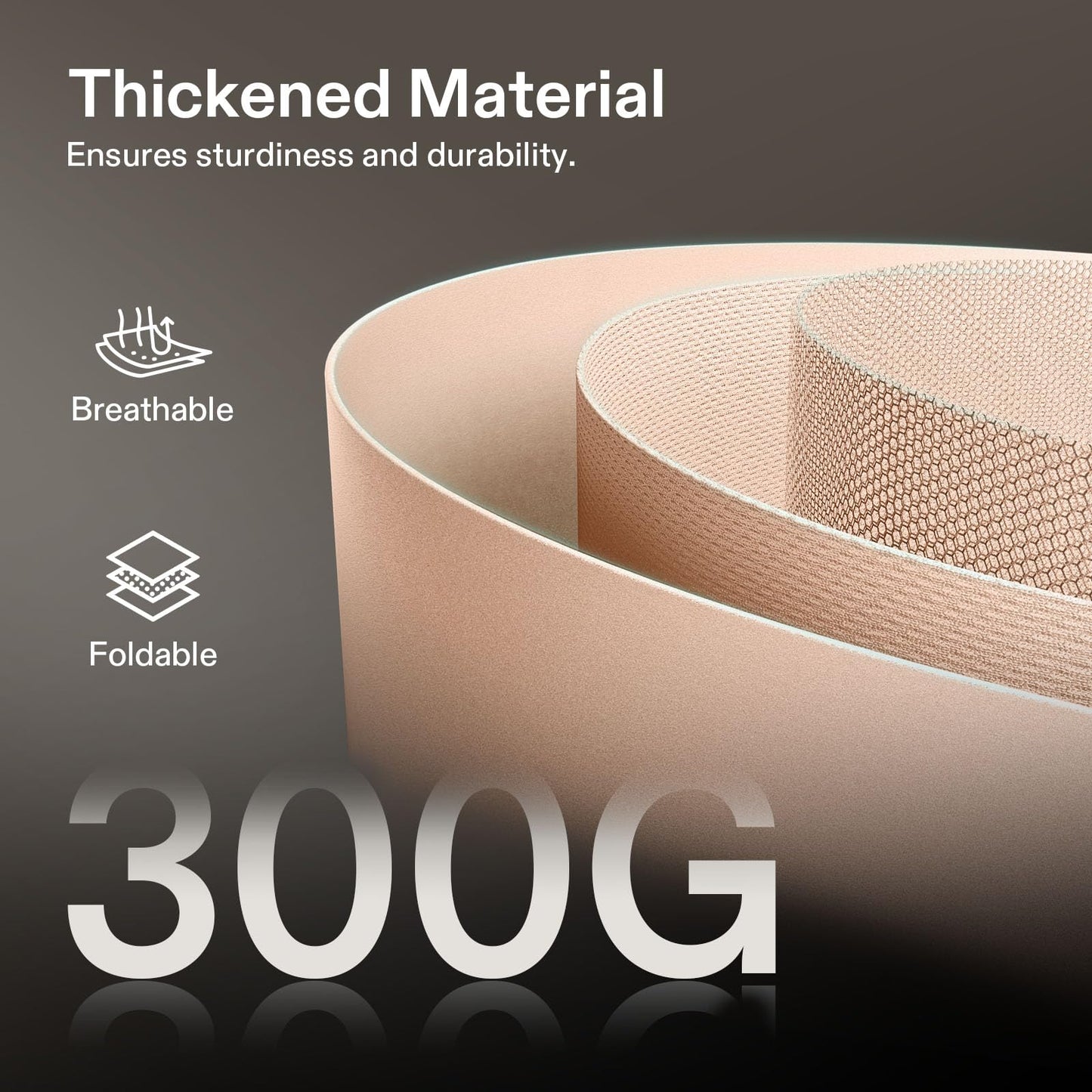 VIVOSUN 5-Pack 5 Gallon Grow Bags Heavy Duty 300G Thickened Nonwoven Plant Fabric Pots with Handles