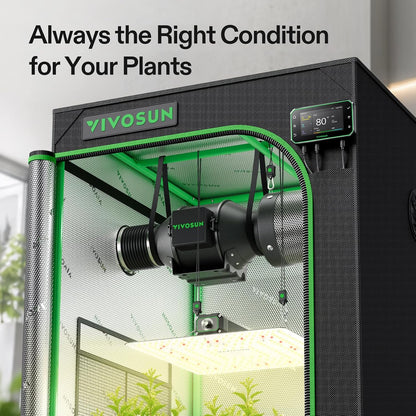 VIVOSUN Smart Grow Tent Kits, Multiple Sizes
