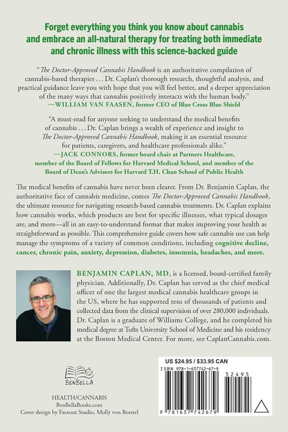 The Doctor-Approved Cannabis Handbook: Reverse Disease, Treat Pain, and Enhance Your Wellness with Medical Marijuana and CBD