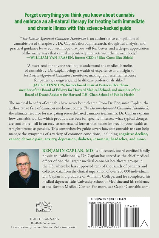 The Doctor-Approved Cannabis Handbook: Reverse Disease, Treat Pain, and Enhance Your Wellness with Medical Marijuana and CBD