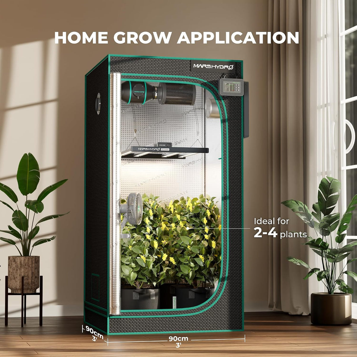MARS HYDRO FC-E Series Grow Lights, Multiple Coverage Options