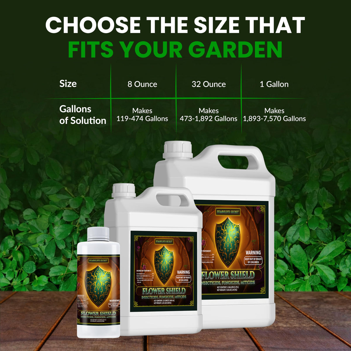 Humboldts Secret Flower Shield Plant Care Spray