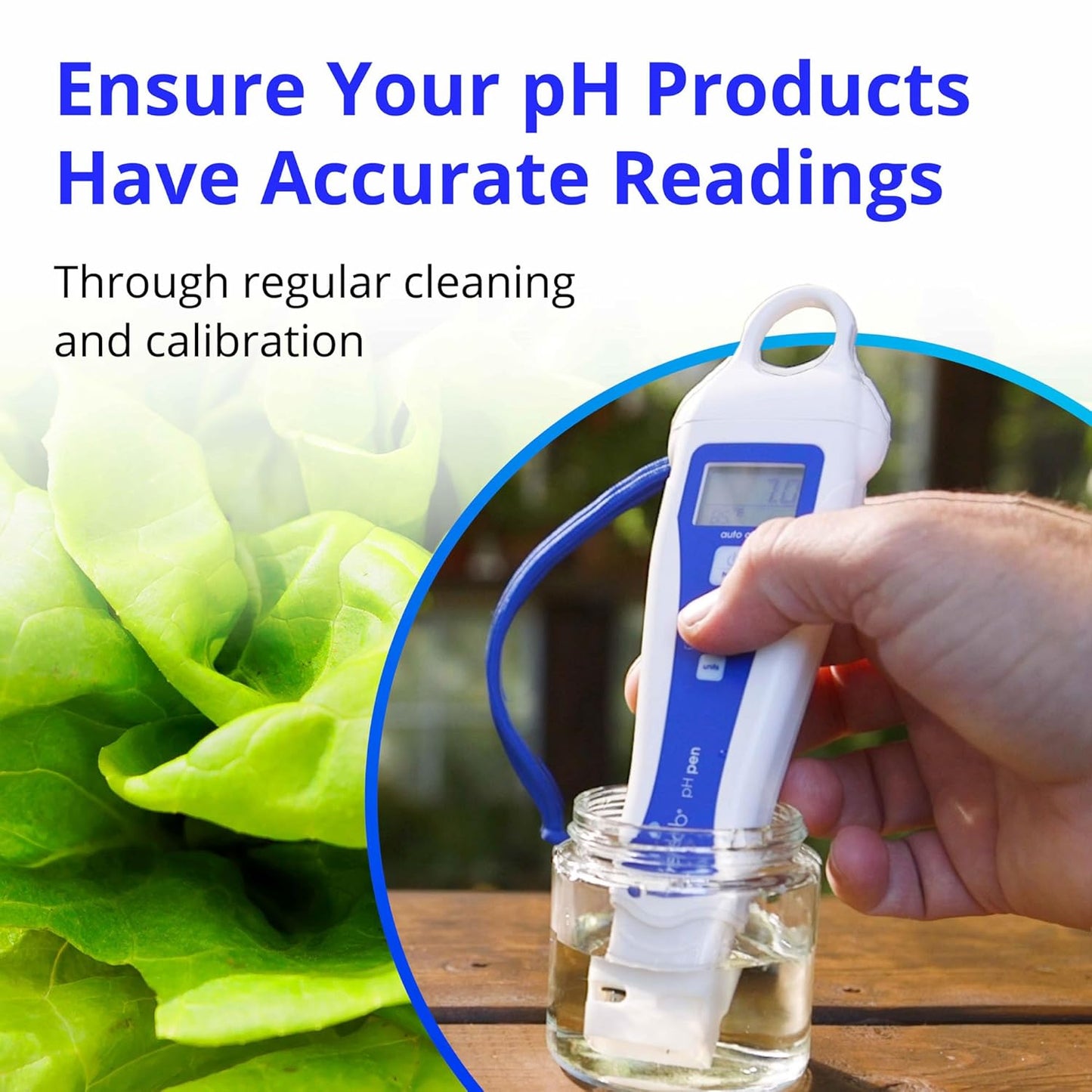 Bluelab pH 4.0 & 7.0 Calibration Solution Kit - pH Meter & pH Pen Calibration for Balanced Nutrient Solution NIST Traceable | Hydroponics, Gardening & Growing Tents (500 ml/ 16.9 Fl Oz Each)