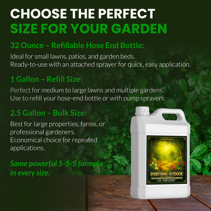 Humboldts Secret Everything Outdoor Plant Fertilizer