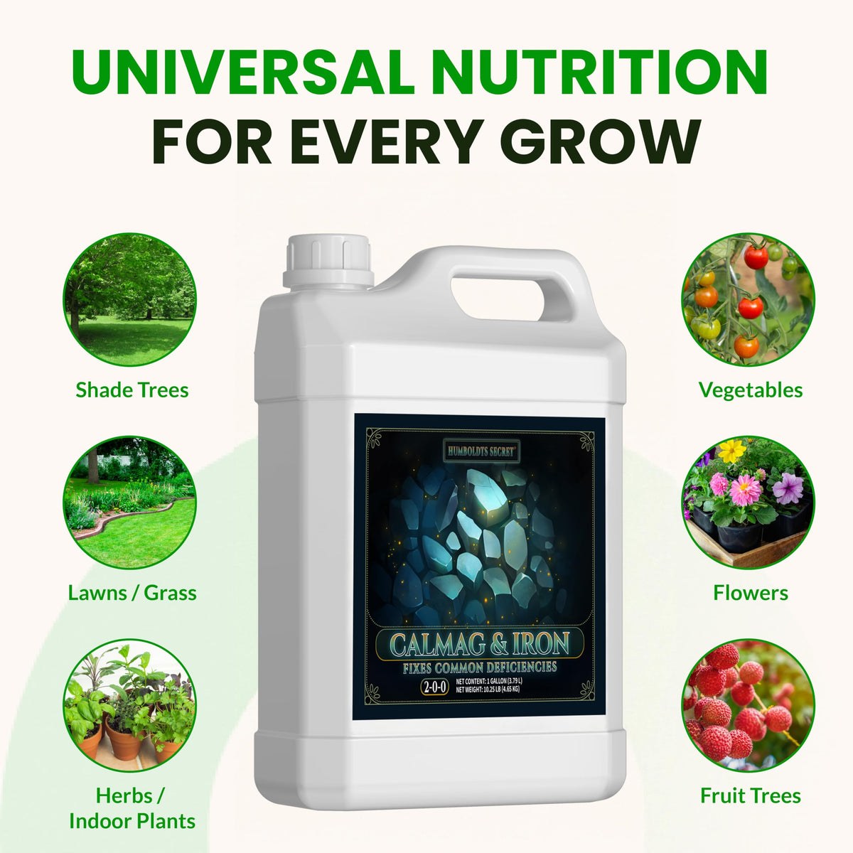 Humboldts Secret CalMag and Iron Plant Supplement