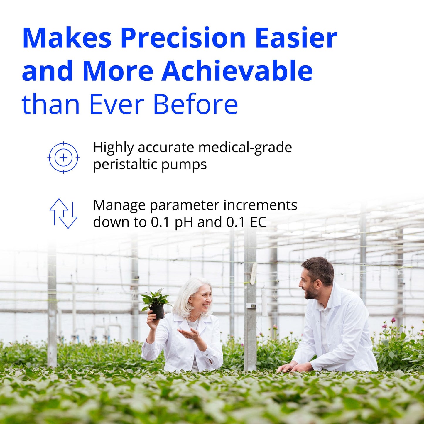 Bluelab PERIPODM4 Peripod M4 for Pro Controller, Dosing for pH and Nutrient (TDS), 4 Pumps with Accessories (Pro Controller Sold Separately), Tool for Hydroponic System and Indoor Plant Grow