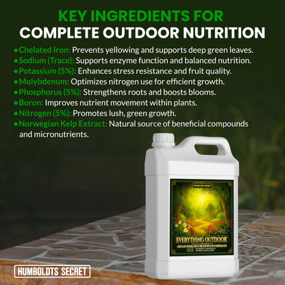 Humboldts Secret Everything Outdoor Plant Fertilizer