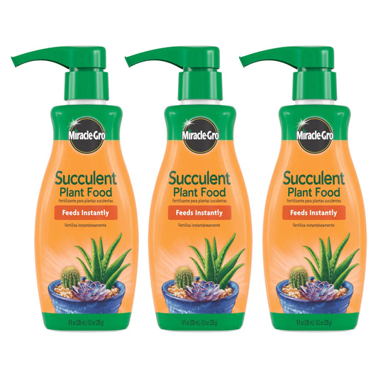 Miracle-Gro Succulent Plant Food, 8 oz., For Succulents including Cacti, Jade, And Aloe