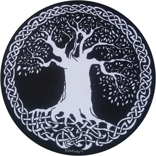 5" Tree of Life Round Dab Pad Rig Mat