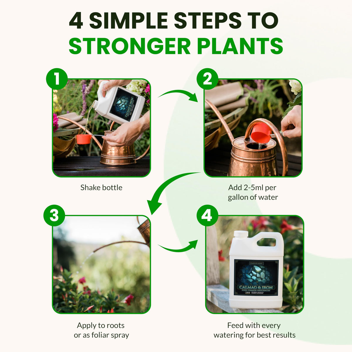 Humboldts Secret CalMag and Iron Plant Supplement