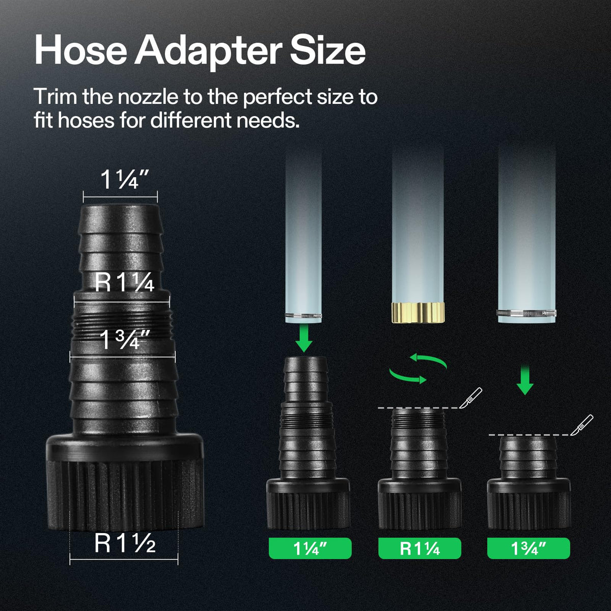 VIVOSUN Submersible Water Pumps, Multiple Flow Options