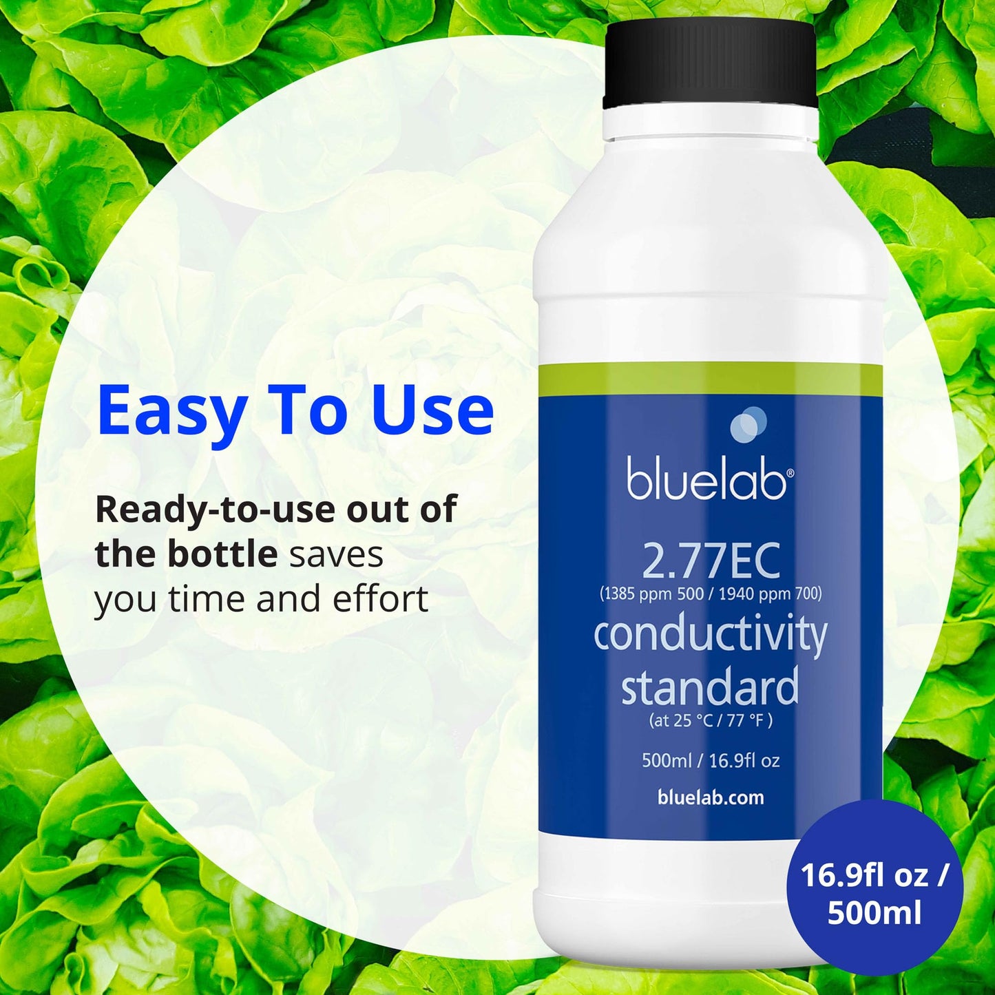 BlueLab 2.77EC Conductivity Solution, 250 milliliters