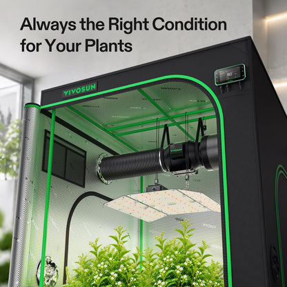 VIVOSUN Smart Grow Tent Kits, Multiple Sizes