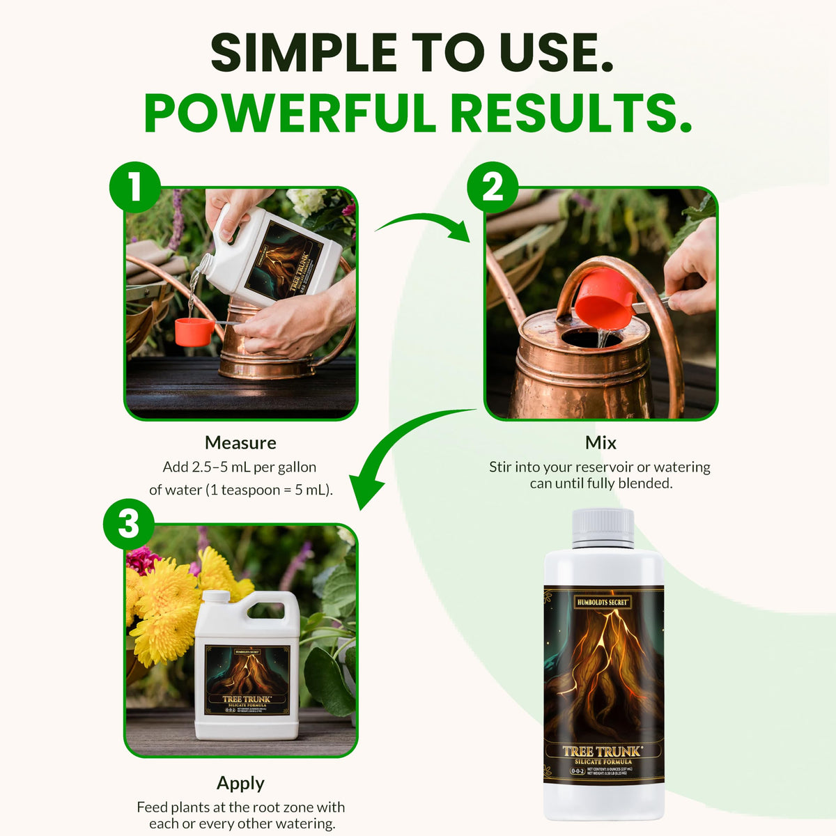 Humboldts Secret Tree Trunk Potassium Silicate Supplement