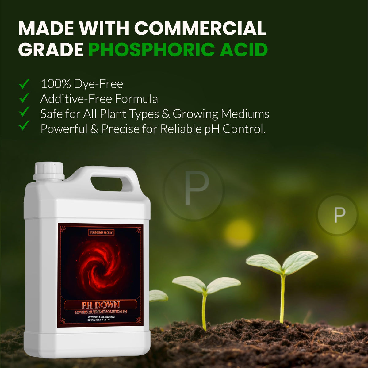 Humboldts Secret pH Down Liquid Adjuster