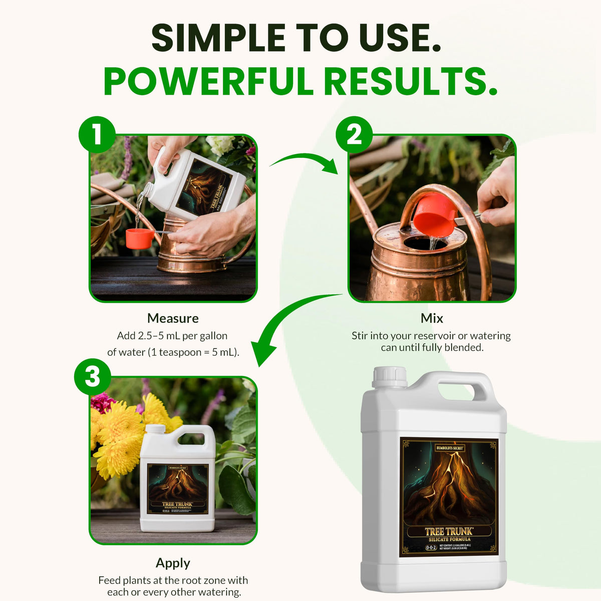 Humboldts Secret Tree Trunk Potassium Silicate Supplement
