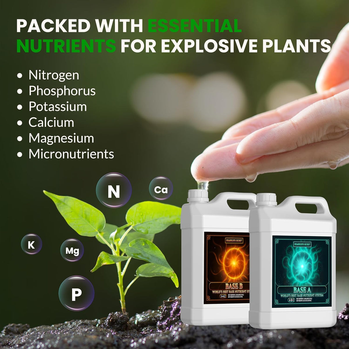 Humboldts Secret Base A and B Liquid Fertilizer