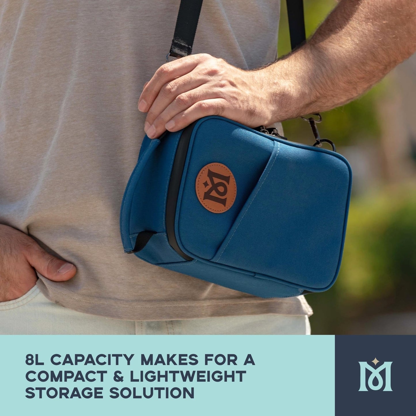 MAGICAL BUTTER Smell-Proof Bag with Combination Lock – Travel Lunch Bag with Tray & Jar – Durable, Portable, Odor-Control Storage Case