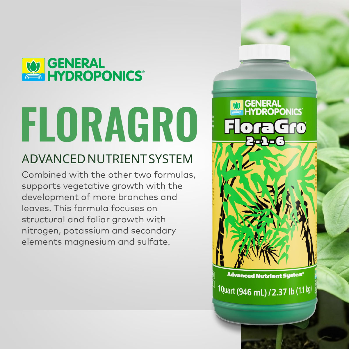General Hydroponics FloraSeries Nutrients and Trial Packs