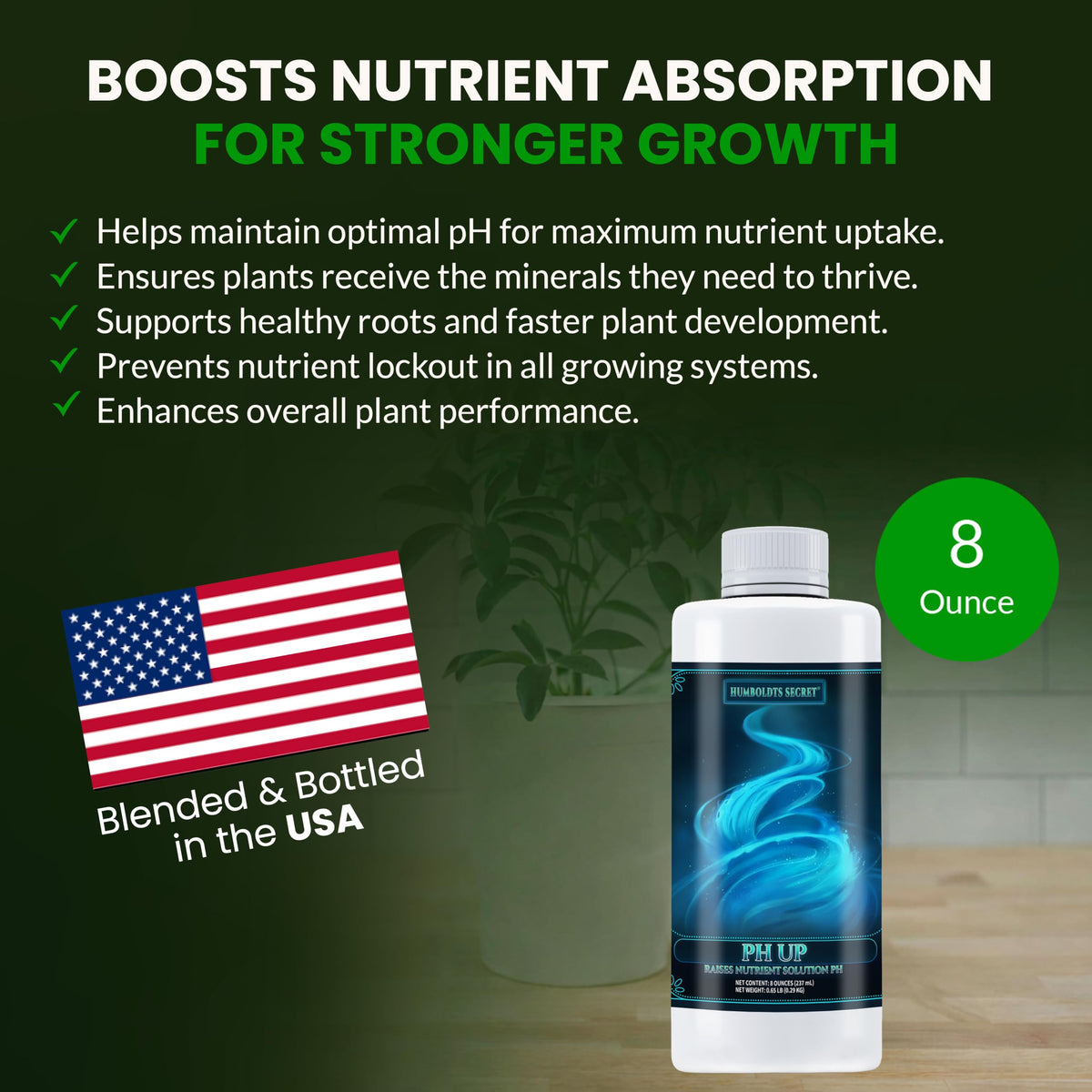 Humboldts Secret pH Up Liquid Adjuster