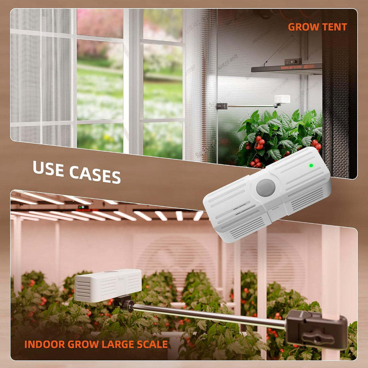 Spider Farmer GGS Sensor Pro Kits 5-in-1 for Indoor Growing Env. Precision