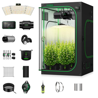VIVOSUN Smart Grow Tent Kits, Multiple Sizes