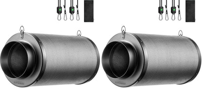 VIVOSUN Carbon Filters and Pre-Filters, Multiple Sizes