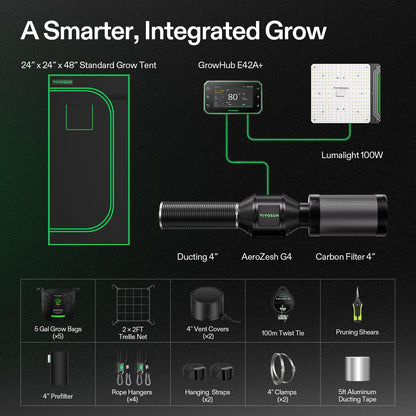 VIVOSUN Smart Grow Tent Kits, Multiple Sizes