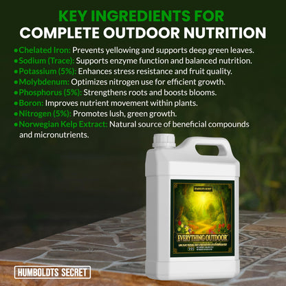 Humboldts Secret Everything Outdoor Plant Fertilizer
