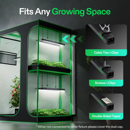 VIVOSUN T5 Grow Lights, Length, Color and Pack Options