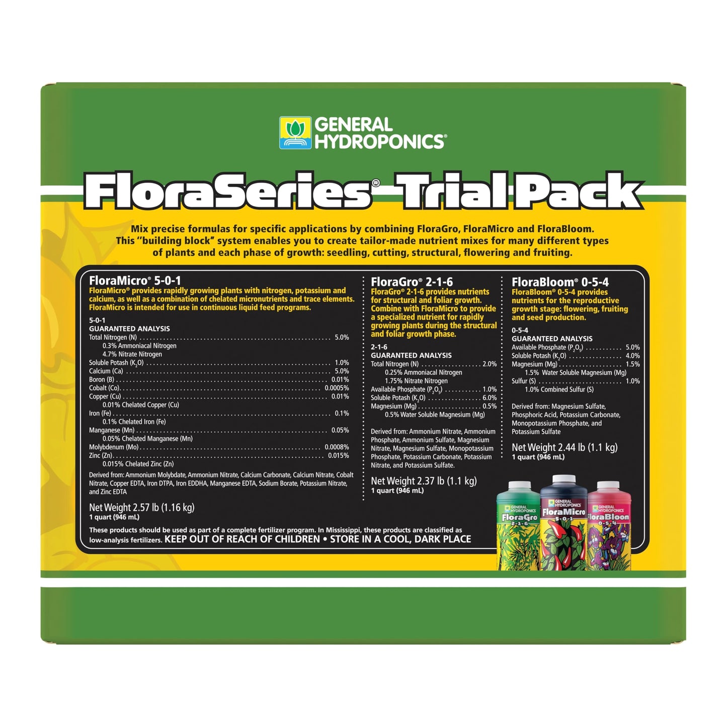 General Hydroponics FloraMicro, 1 Gallon