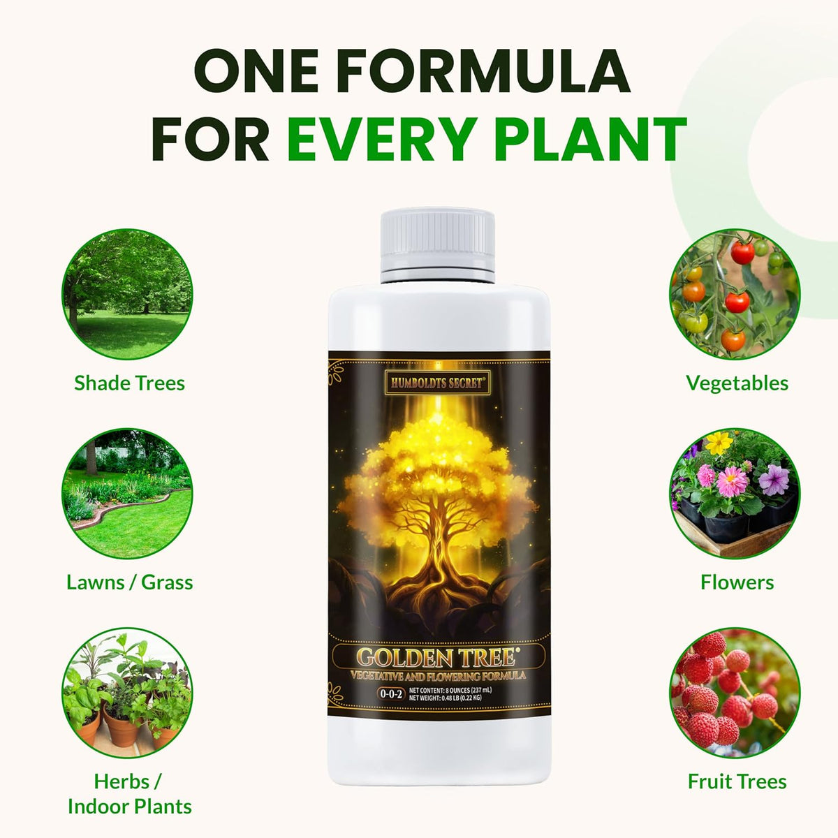 Humboldts Secret Golden Tree Plant Food