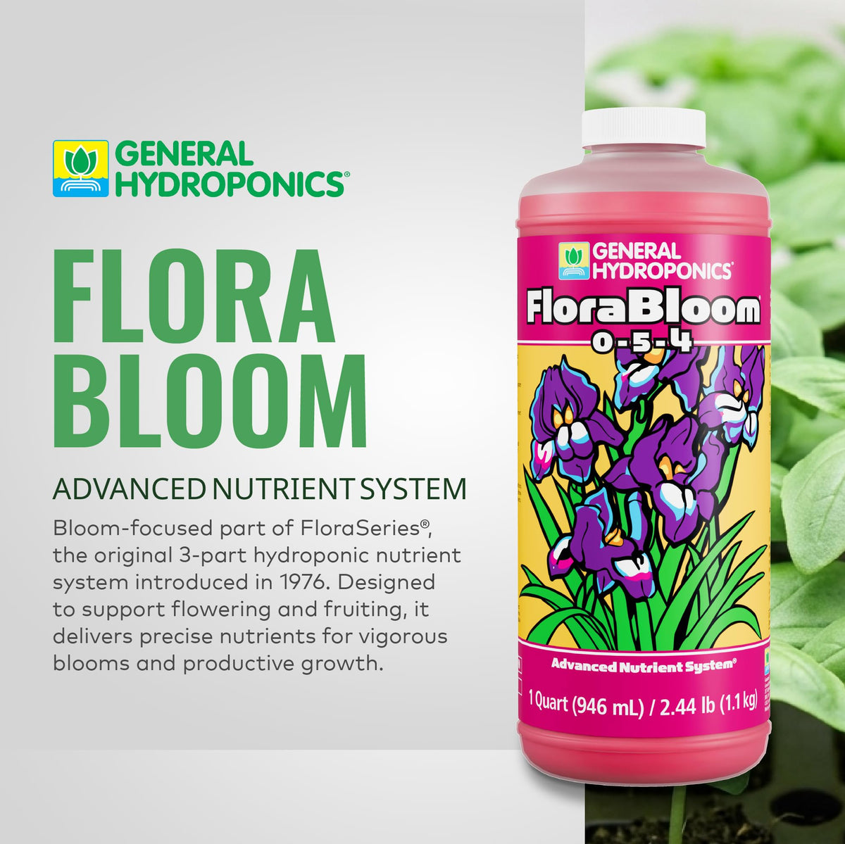 General Hydroponics FloraSeries Nutrients and Trial Packs