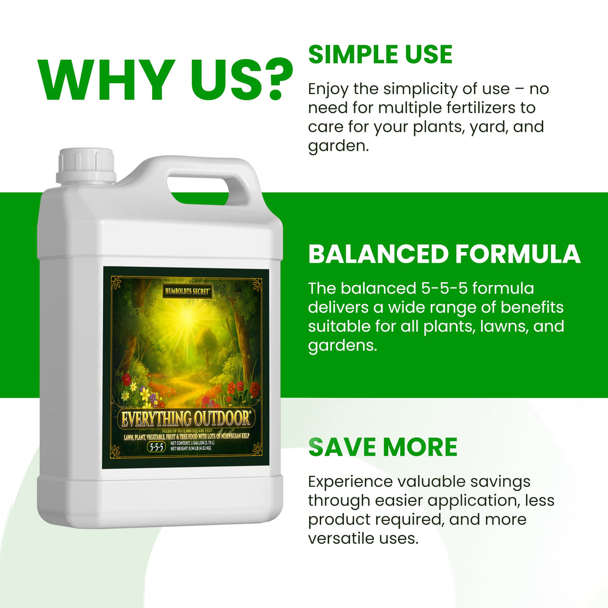 Humboldts Secret Everything Outdoor Plant Fertilizer