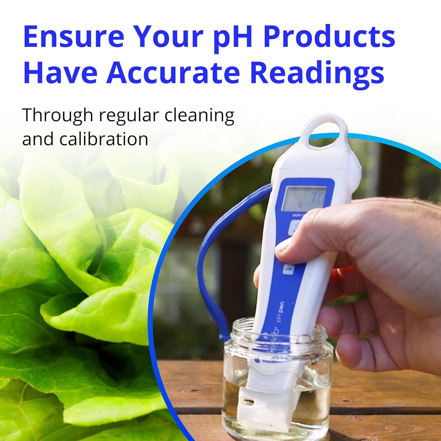 Bluelab Calibration Solution pH 4.0, 7.0 and 2.77 EC Conductivity Solution, 500 ml Each