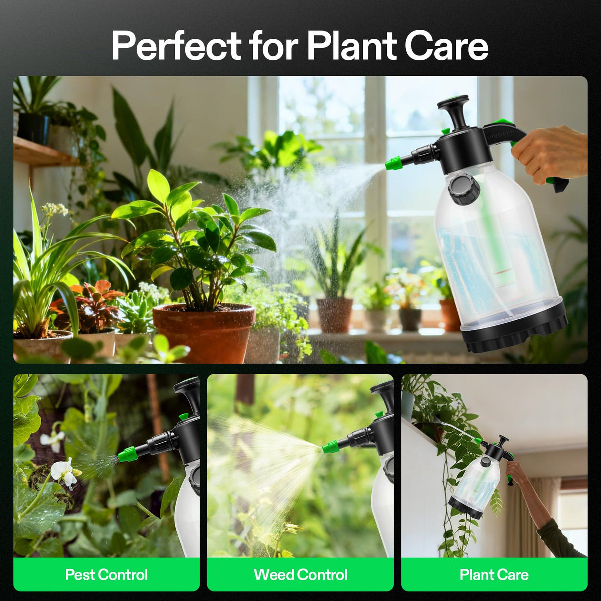VIVOSUN Hand Pump Sprayers, Size and Pack Options