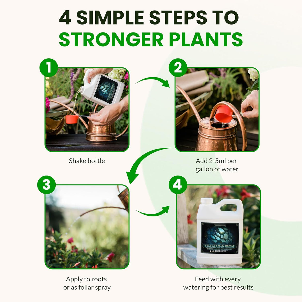 Humboldts Secret CalMag and Iron Plant Supplement
