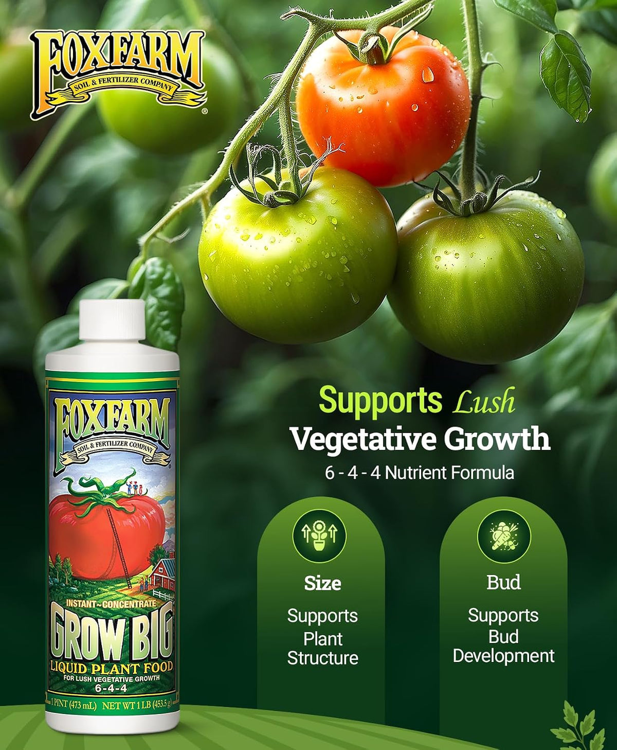 FoxFarm Grow Big Liquid Plant Food