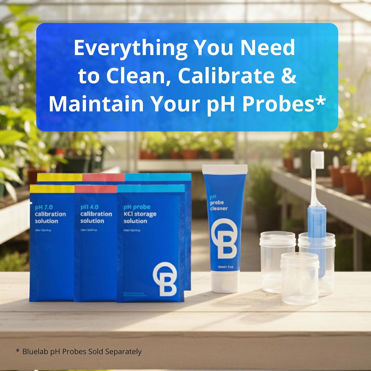 Bluelab pH and EC Probe Care Kit Options