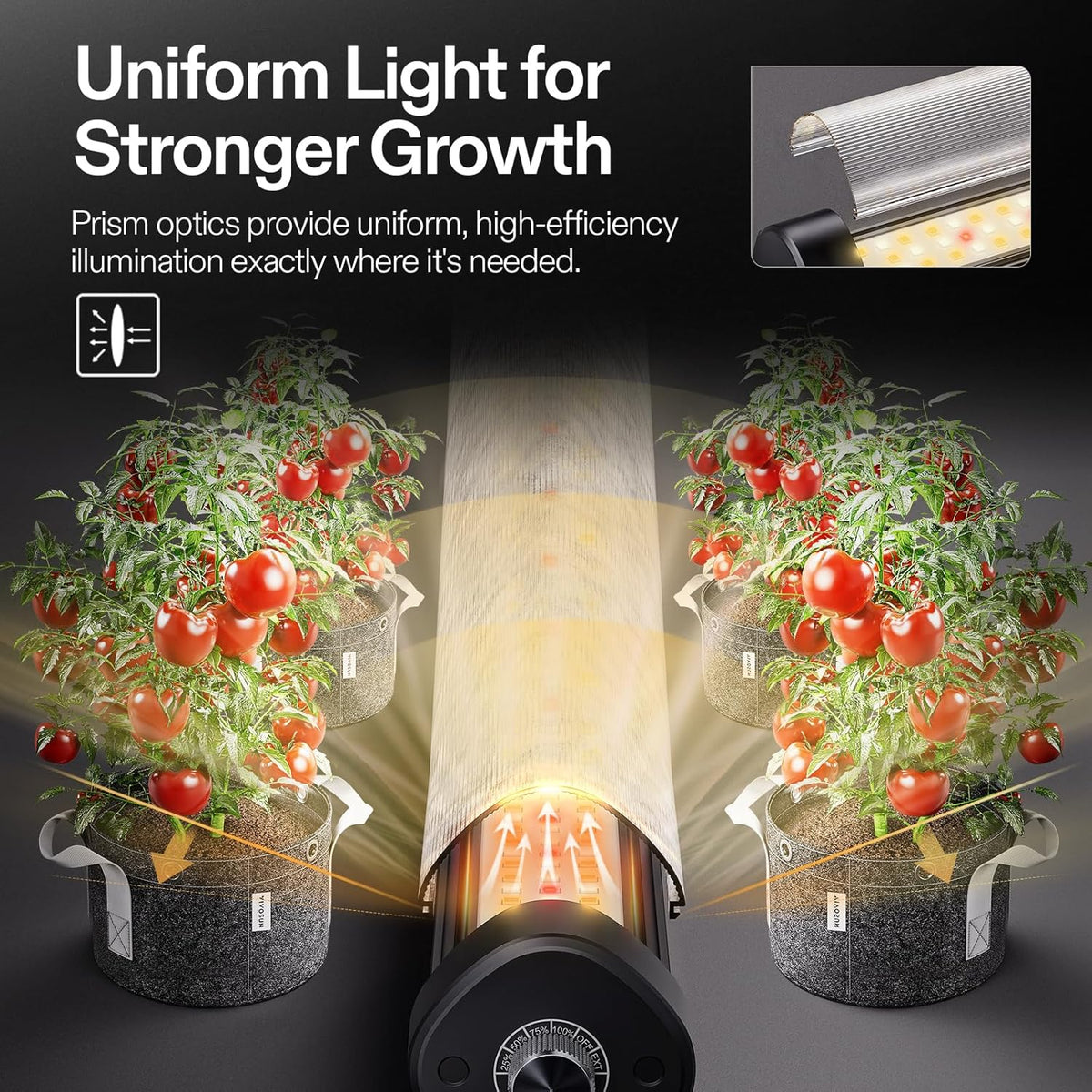 VIVOSUN LumaRay Under Canopy Grow Lights, Pack Options