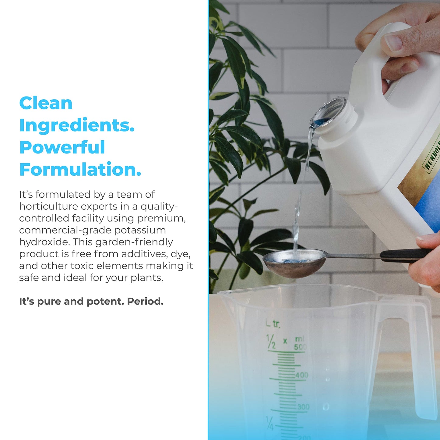 Humboldts Secret pH Up - Hydroponic pH Up - pH Up for Plants to Stabilize Nutrient - Plant pH Adjustment - Plant Nutrient pH Levels Optimizer (32 Ounce)