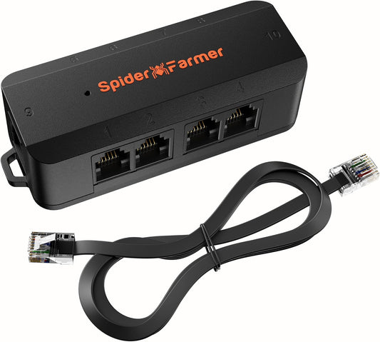 Spider Farmer GGS Pro Adapter Grow System Universal Ten-Port Expansion Hub