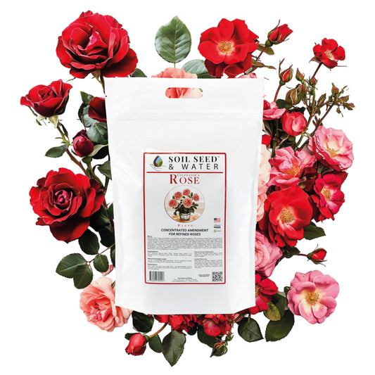 Cultivator's Rose Blend Concentrated Organic Soil Amendment Fertilizer for Roses Rosa Rosaceae - OMRI Listed (9 lbs)