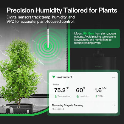 VIVOSUN AeroStream Plant Humidifiers, Multiple Capacities