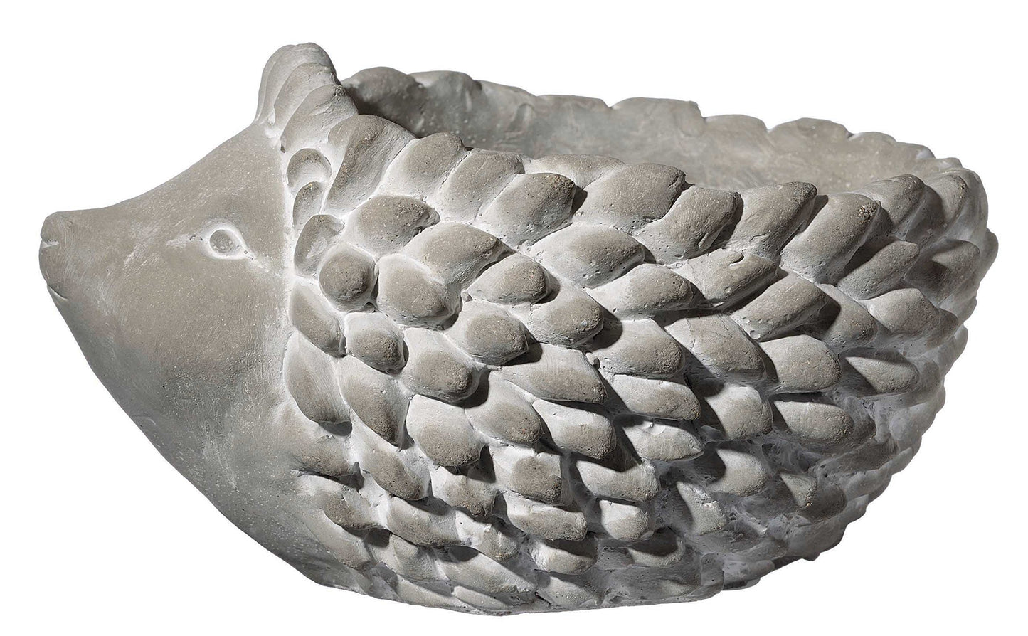 Classic Home and Garden Cement Buddies Animal Planter - Cute Desk Decoration - UV Coated Animal Vase w/Removable Drain Plug - Succulent Planter for Indoor/Outdoor Use (Bird Planter, Rust, Large)