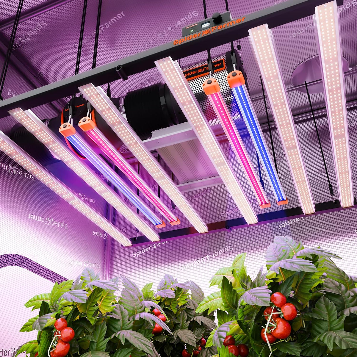 Spider Farmer SUPP-UV30 & IR16 LED Grow Light Bars Set 23.6" (4-Bar)