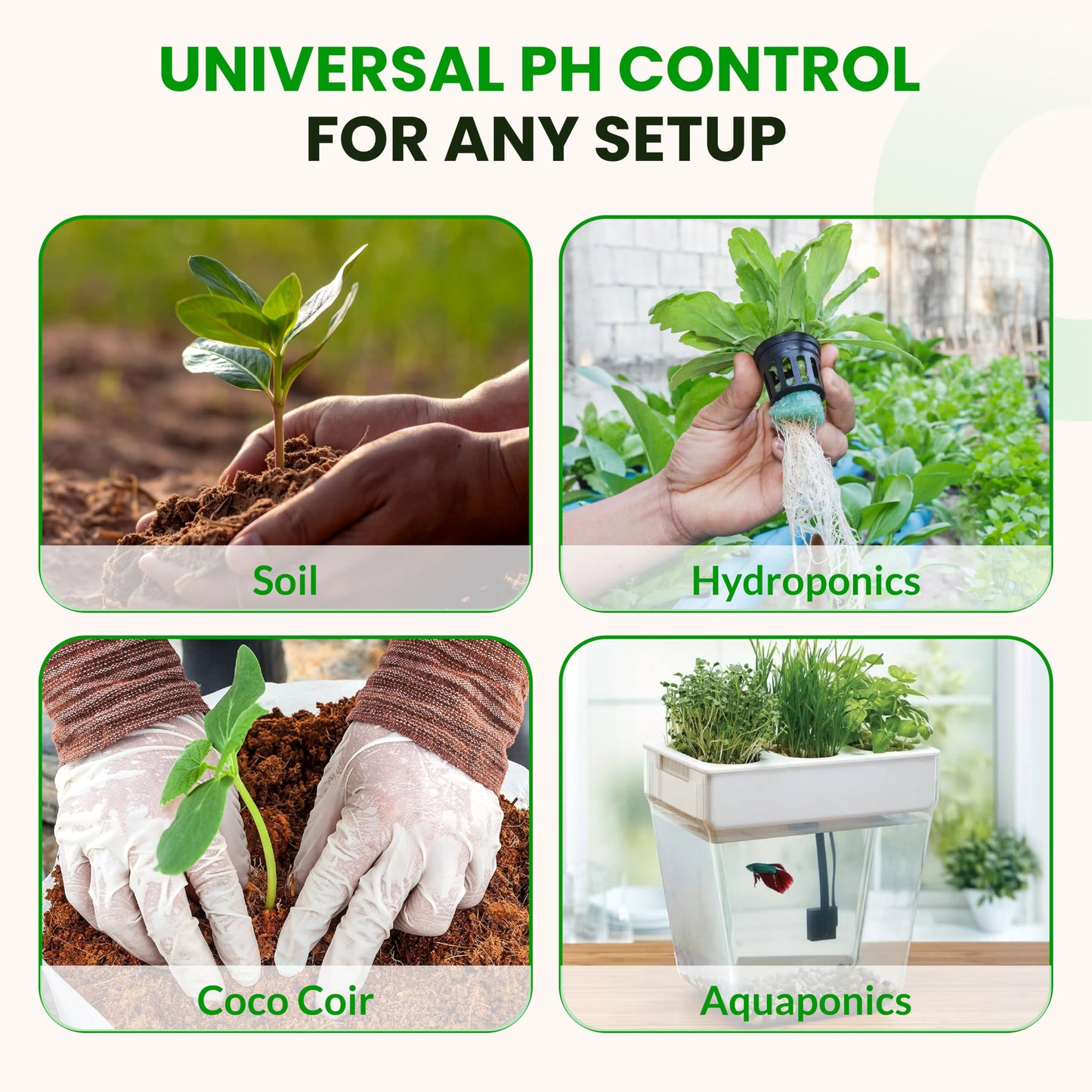 Humboldts Secret pH Up and pH Down Control Kit | Liquid Nutrient Solution Balancer for Plants | for Soil, Hydroponic, Coco, and DWC Systems | Supports Nutrient Absorption and Growth | 32 Ounce