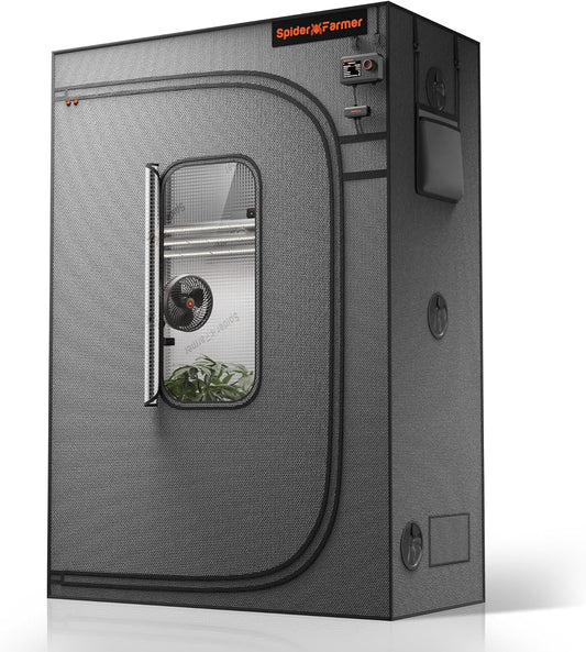 Spider Farmer Mater Series 4.6x2.3 Grow Tent 55"x28"x80" for Indoor Growing